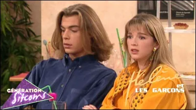 Qui est l'actrice héroïne de la série télévisée "Hélène et les garçons" ?