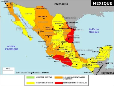 De combien d'Etats le Mexique se compose-t-il ?