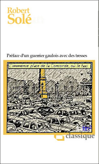 Quel est ce titre de l'écrivain franco-égyptien ? 
[Pour les besoins de la cause, l'image provient d'un collègue d'Hergé, E.P. Jacobs !]