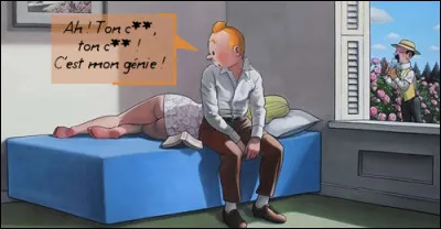 On n'imaginait pas Tintin dans un tel registre, et pourtant... il peut le faire : reprendre un rôle mémorable de Jean-Pierre Marielle ! Mais lequel ?