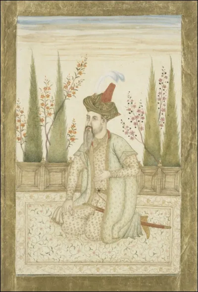 Quel est cet empereur dans son palais ?