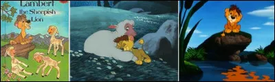 Comment se montre Lambert le Lion dans un court métrage des studios Disney ?