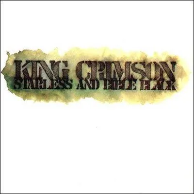 'Starless and Bible Black', album de King Crimson (1974) est un titre emprunt ...