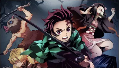 Quel sont les personnages principaux de ''Kimetsuno Yaiba'' ?
