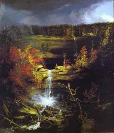 Quel peintre a ralis 'Les chutes de Kaaterskill' ?
