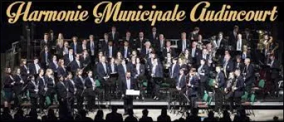 En quelle année l'Harmonie municipale d'Audincourt a-t-elle vu le jour ?