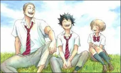 Dans ces personnages venant de "Blue Flag" qui est Tôma ?