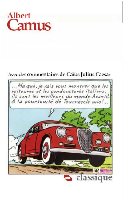 Quel est le titre de cette pièce de l'écrivain français ?