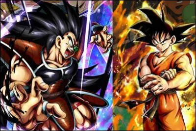 Comment se termine le combat Goku et Piccolo contre Radditz ?