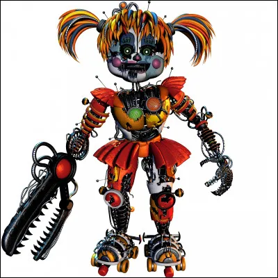 Est-ce Circus Baby, Scraptrap, ScrapBaby ou Ennard ? (Choisis le nom de ce robot correctement)