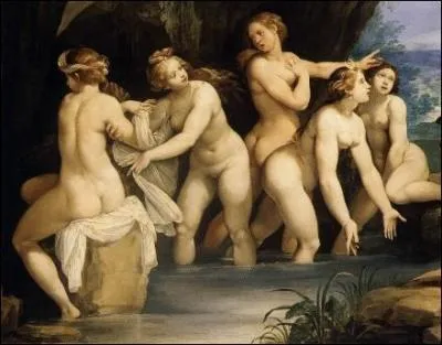 Quels personnages accompagnaient toujours Artmis, symbole et chantre de la virginit ?