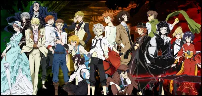 Dans "Bungo Stray Dogs", quelle est la particularité des noms des membres de la Mafia Portuaire et de l'Agence des Détectives Armés ?