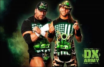 Quel est le catcheur ayant inspir le nom de DX  Triple H et Shawn Michaels en les traitant de dgnrs ?