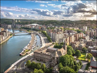 Quelle est cette ville belge, capitale économique de la Wallonie, siège d'entreprises liées à l'aérospatiale, l'optique, l'armement et l'électronique ?