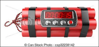 Tu es en face de la bombe, catastrophe il te reste 15 secondes avant l'explosion ! Que fais-tu ?