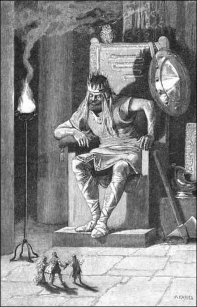 Complétez : 
"Skelfur þar jörðin er..."