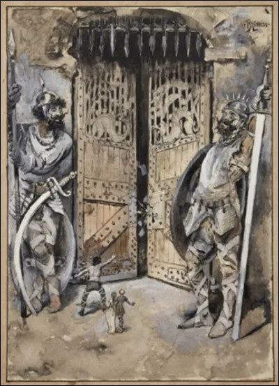 Complétez : 
"Stenður hann vörð þegar steðjar að..."