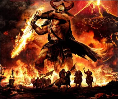 Complétez : 
"Og Loki þá óvininn..."