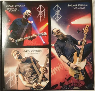 Complétez : 
"Hún bjargaði okkur og afmáði..."