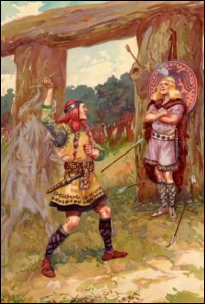 Complétez : 
"Heldur hann í veika..."