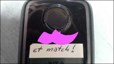 Mais, il n'y a pas de "tie break" ?