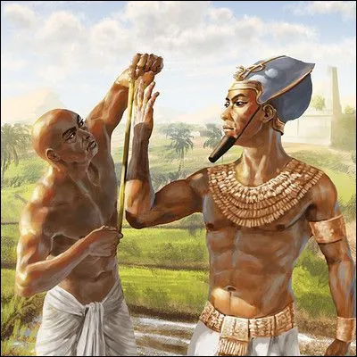 Quelle est l'unité de mesures utilisées par les architectes égyptiens ?