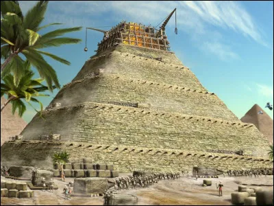 Toutes ses pyramides sont destinées à être des :