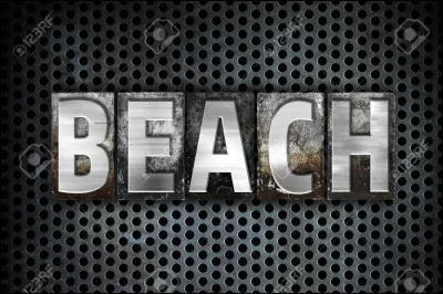 Que veut dire le mot anglais "beach" ?