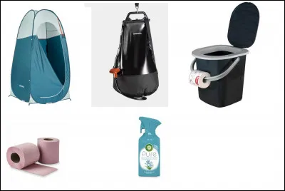 La partie sanitaire se compose...