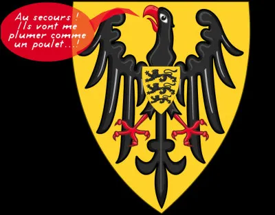 Ajoutons à l'épisode précédent que, vu qu'il était mort loin de chez lui, on eut recours à la technique du "mos Teutonicum" : de quoi s'agit-il ?