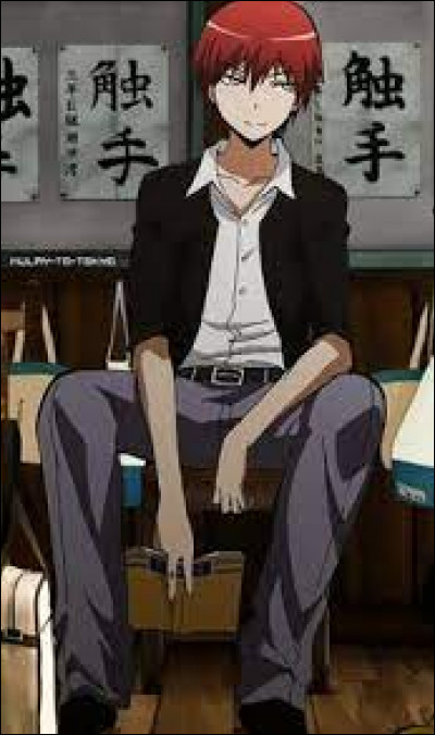 Arrivée en classe, le professeur Koro te dit : "Tiens, il reste une place à côté de Karma". Quelle est ta réaction ?