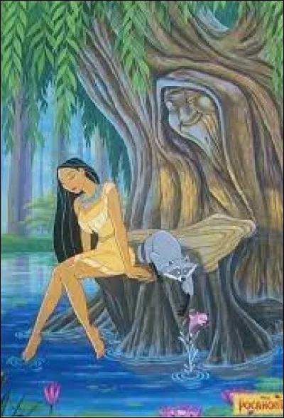 Quel arbre abrite l'esprit de Grand-Mère Feuillage dans le film Disney "Pocahontas" ?