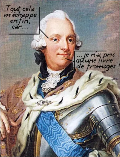 1771, Adolphe-Frédéric de Suède > Ce beau-frère du roi de Prusse a du mal à digérer un repas simple : homards, caviar, choucroute, harengs et poissons fumés, le tout arrosé de champagne. Qu'est-ce qui n'est pas passé, alors ?