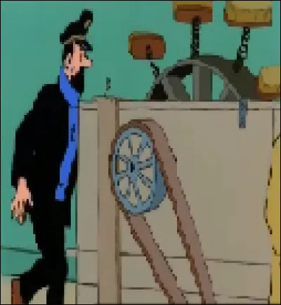 La capitaine actionne une machine, à quoi sert-elle  ?