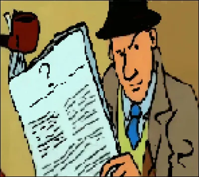 Quel est le nom du journal que lit cet homme  ?