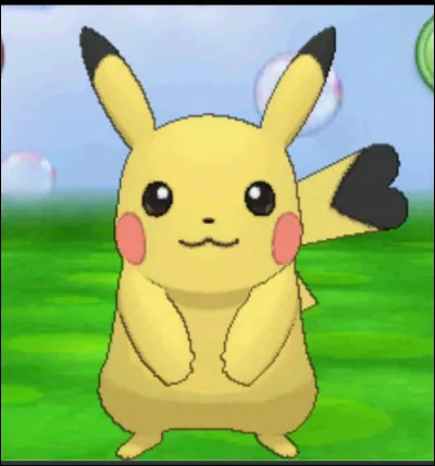 Est-ce que Pîkachu (évolution de Pîchu) existe ?