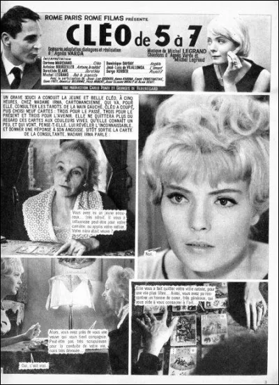 À qui doit-on le film "Cléo de 5 à 7" ?