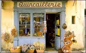 Comment dit-on 'quincaillier' en anglais ?