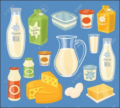 Les Produits laitiers sont indispensables pour une bonne santé.