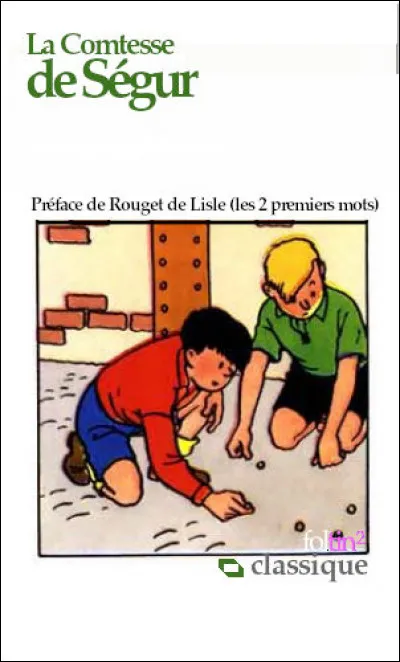 Quel nom porte le 8e opus de la comtesse née Rostopchine ?