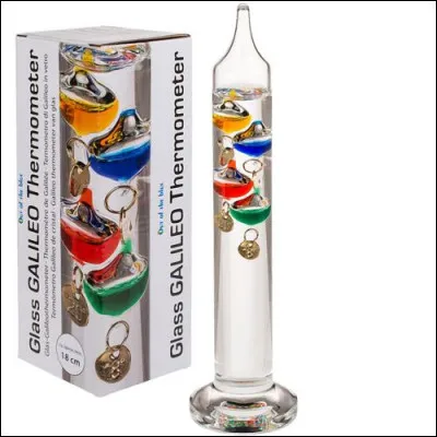 De quel siècle le thermomètre de Galilée date-t-il ?
