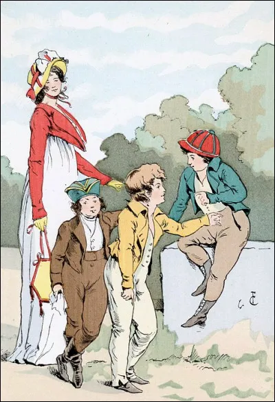 &laquo; S &raquo;...comme &laquo; Spencer &raquo; > Veste courte ajust&eacute;e, ne descendant qu'&agrave; mi-dos et &agrave; longues manches. D'o&ugrave; en vient la mode et le nom ?