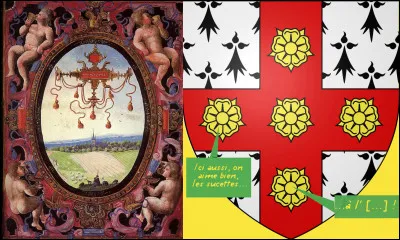 Tiens, un blason gourmand !