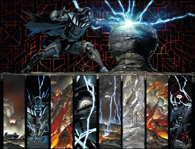 Quel procédé Sith Dark Vador a-t-il réalisé sur ce cristal Kyber pour donner la couleur rouge à la lame de son sabre laser ?