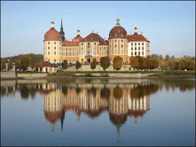 C'est en Allemagne que vous verrez ce château, situé sur une île au milieu d'un lac artificiel, édifié comme pavillon de chasse au milieu du XVIe siècle puis reconstruit en style baroque au début du XVIIIe.