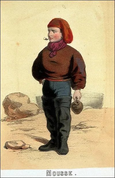 "Mousse" > Le mot vient de lespagnol "mozo" ou du catalan "mosso", qui signifient dabord "jeune garçon", puis "apprenti marin". Mais plus avant ?