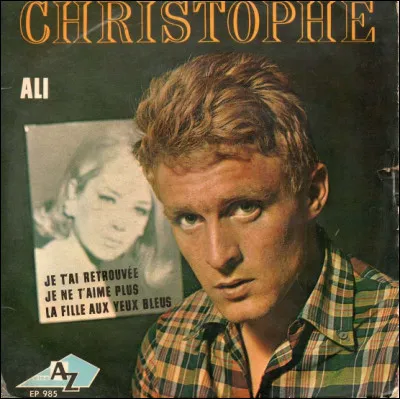 Quel prénom est mis à l'honneur dans une chanson de Christophe de 1965 ?