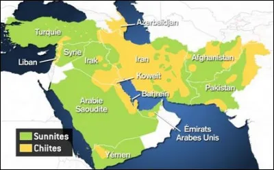 Deux courants s'opposent suite &agrave; la mort du proph&egrave;te ; ce sont...
