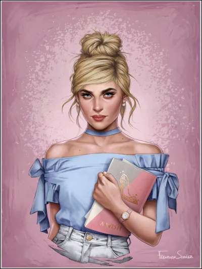 Cette jolie blonde, c'est...