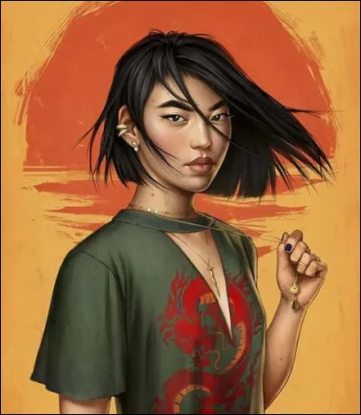 Cette belle jeune fille, c'est...